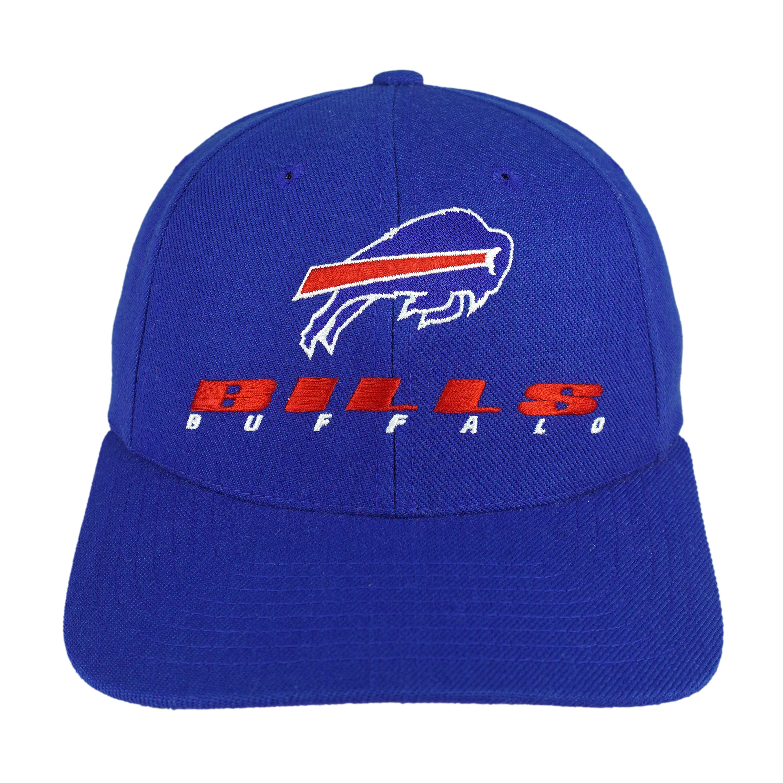 NFL (Twins Enterprise) - Buffalo Bills Embroidered Snapback Hat 1990s OSFA Vintage Retro Football