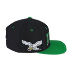 NFL - Philadelphia Eagles Embroidered Snapback Hat 1990s OSFA Vintage Retro Football