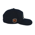 NHL (Sports Specialties) - Carolina Hurricanes Big Logo Snapback Hat 1990s OSFA Vintage Retro Hockey