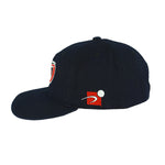 NHL (Sports Specialties) - Carolina Hurricanes Big Logo Snapback Hat 1990s OSFA Vintage Retro Hockey