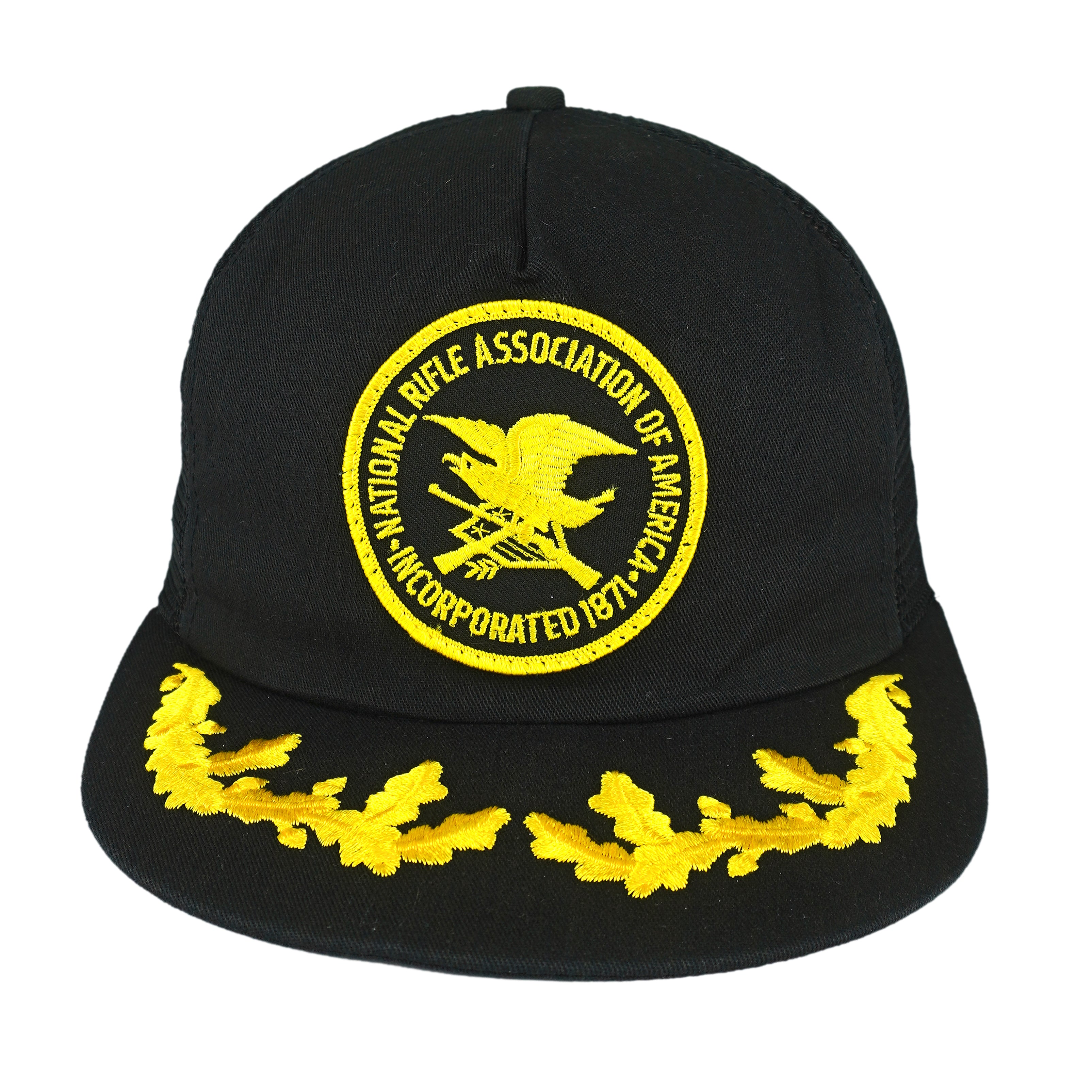 Vintage (K-Product) - NRA National Rifle Association America Trucker Hat 1990s OSFA Vintage Retro