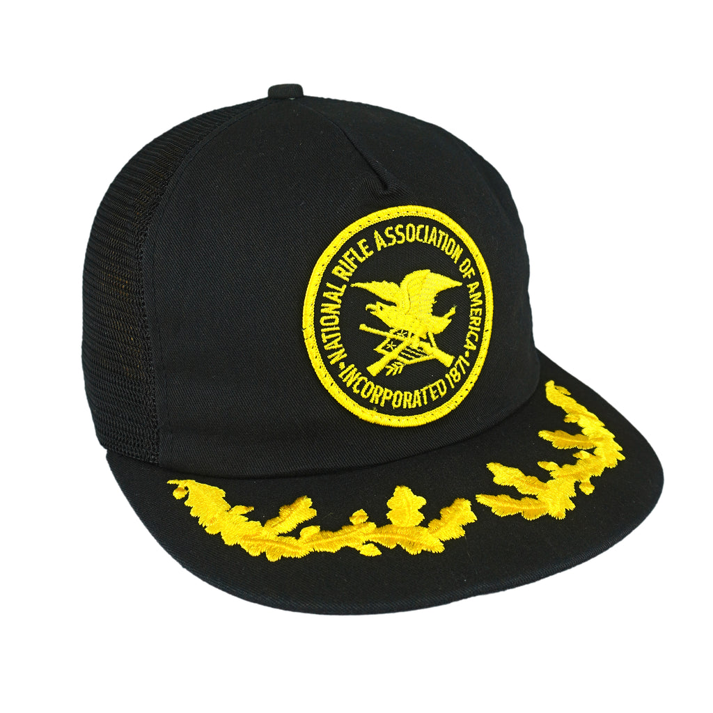 Vintage (K-Product) - NRA National Rifle Association America Trucker Hat 1990s OSFA Vintage Retro