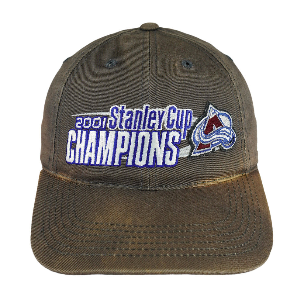 Nike - Colorado Avalanche Champions Strapback Hat 2001 OSFA Vintage Retro Hockey