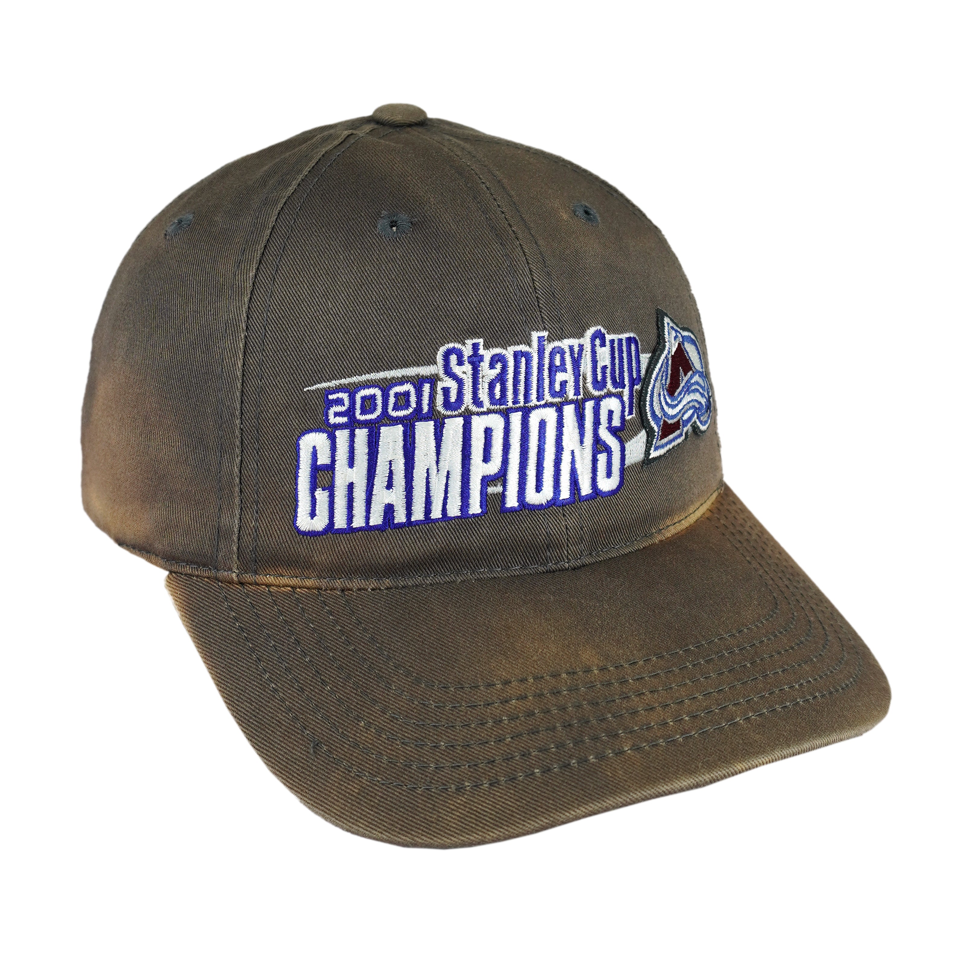Nike - Colorado Avalanche Champions Strapback Hat 2001 OSFA Vintage Retro Hockey