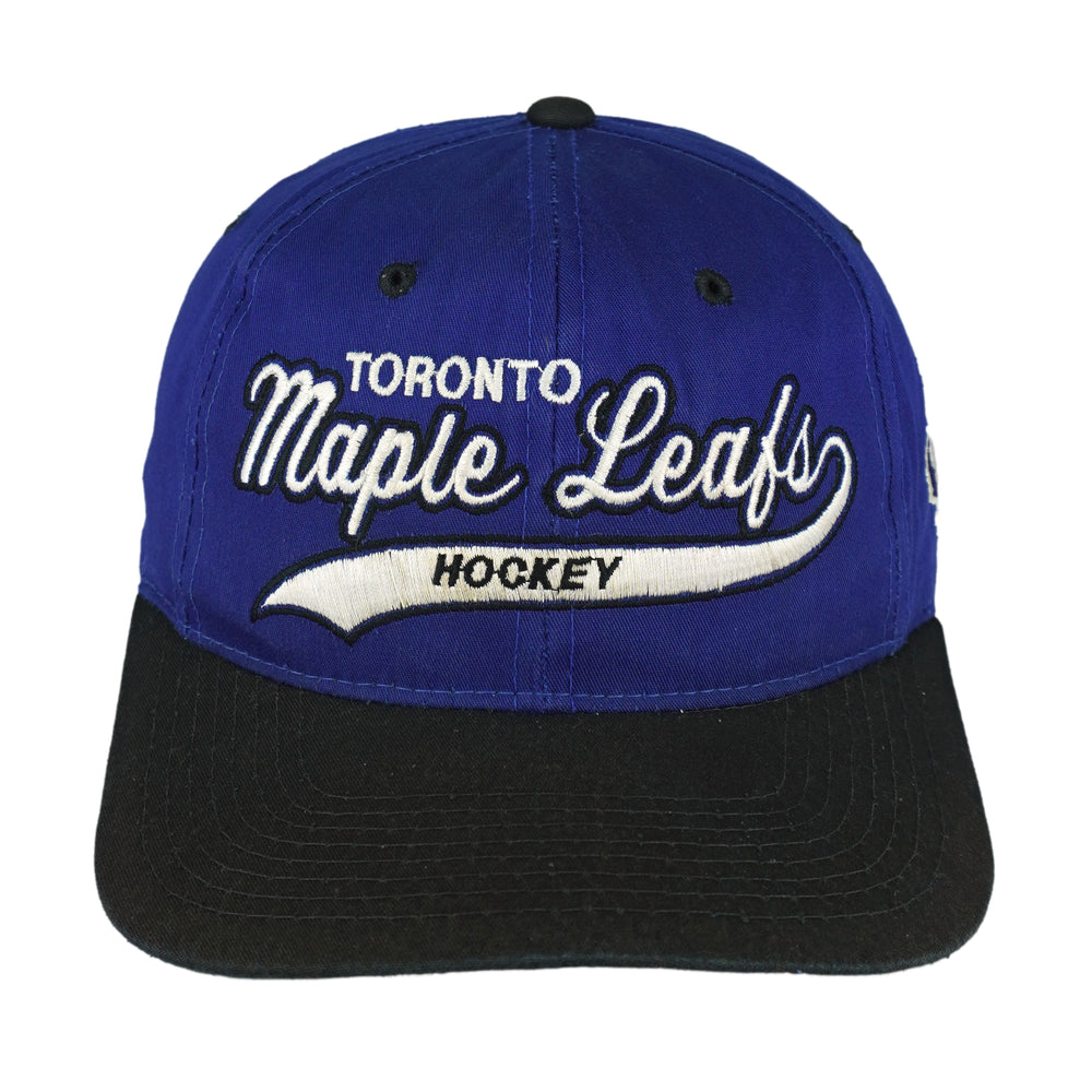 Starter (NHL) - Toronto Maple Leafs Norris Division Snapback Hat 1998 OSFA Vintage Retro Hockey