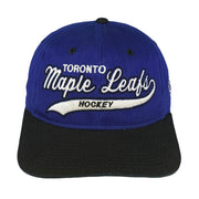 Starter (NHL) - Toronto Maple Leafs Norris Division Snapback Hat 1998 OSFA Vintage Retro Hockey