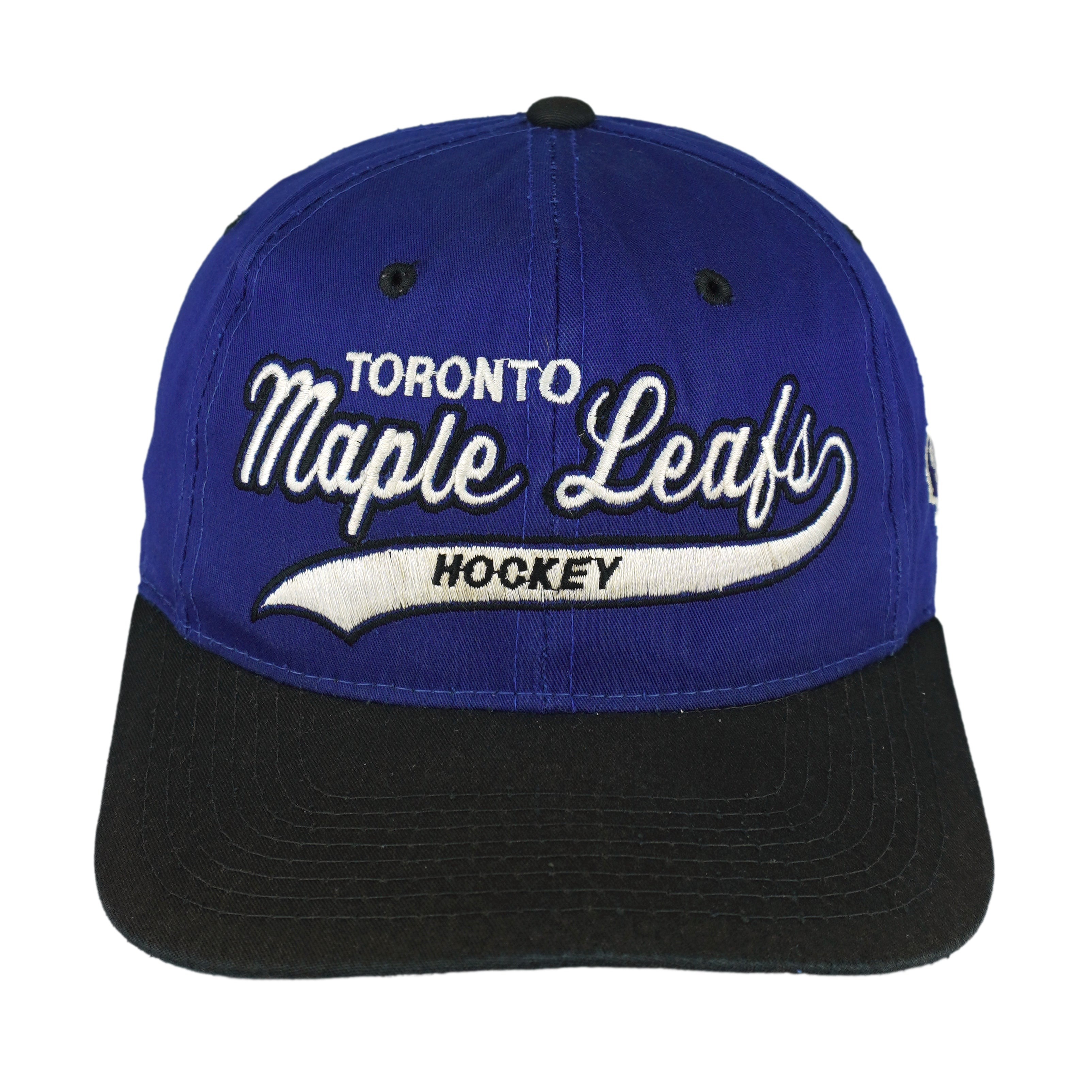 Starter (NHL) - Toronto Maple Leafs Norris Division Snapback Hat 1998 OSFA Vintage Retro Hockey