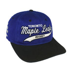 Starter (NHL) - Toronto Maple Leafs Norris Division Snapback Hat 1998 OSFA Vintage Retro Hockey