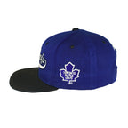 Starter (NHL) - Toronto Maple Leafs Norris Division Snapback Hat 1993 OSFA Vintage Retro Hockey