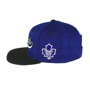 Starter (NHL) - Toronto Maple Leafs Norris Division Snapback Hat 1993 OSFA Vintage Retro Hockey