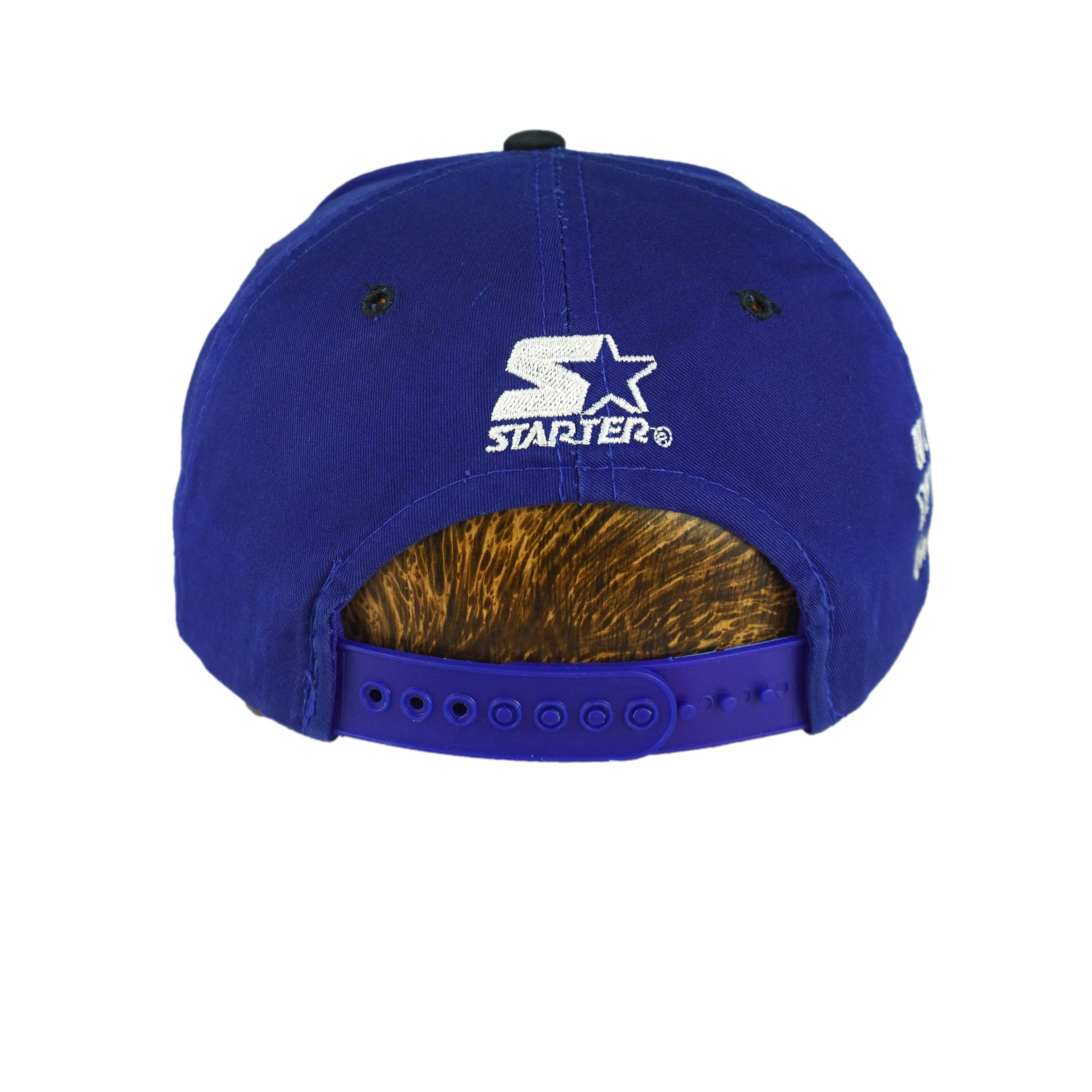 Starter (NHL) - Toronto Maple Leafs Norris Division Snapback Hat 1993 OSFA Vintage Retro Hockey
