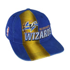 NBA - Washington Wizards Big Spell-Out Snapback Hat 1990s OSFA Vintage Retro Basketball