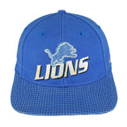 NFL (Logo Athletic) - Detroit Lions Embroidered Plaid Strapback Hat 1990s OSFA Vintage Retro Football