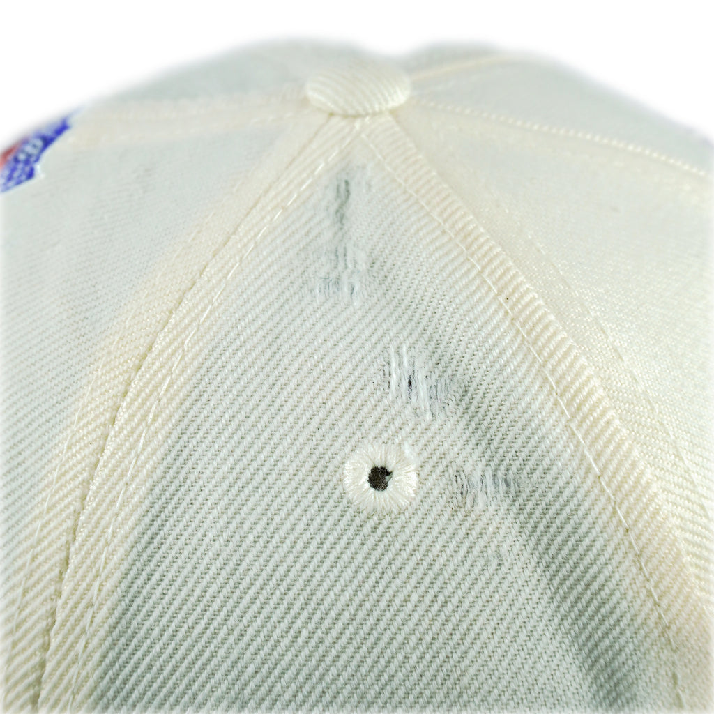 NFL (Sports Specialties) - Detroit Lions Embroidered Strapback Hat 1990s OSFA Vintage Retro Football