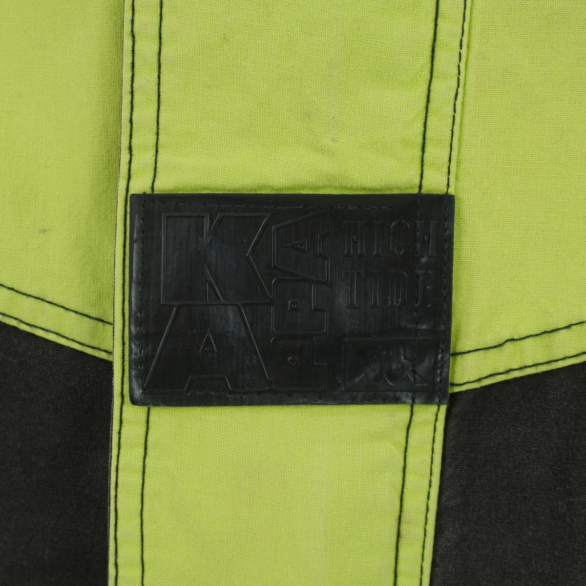 Vintage Kappa - Green Neon Beach Volleyball Jacket 1990s X-Large