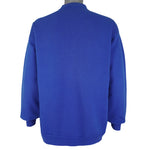NHL (Logo 7) - Tampa Bay Lightning Big Logo Crew Neck Sweatshirt 1990s Large Vintage Retro Hockey