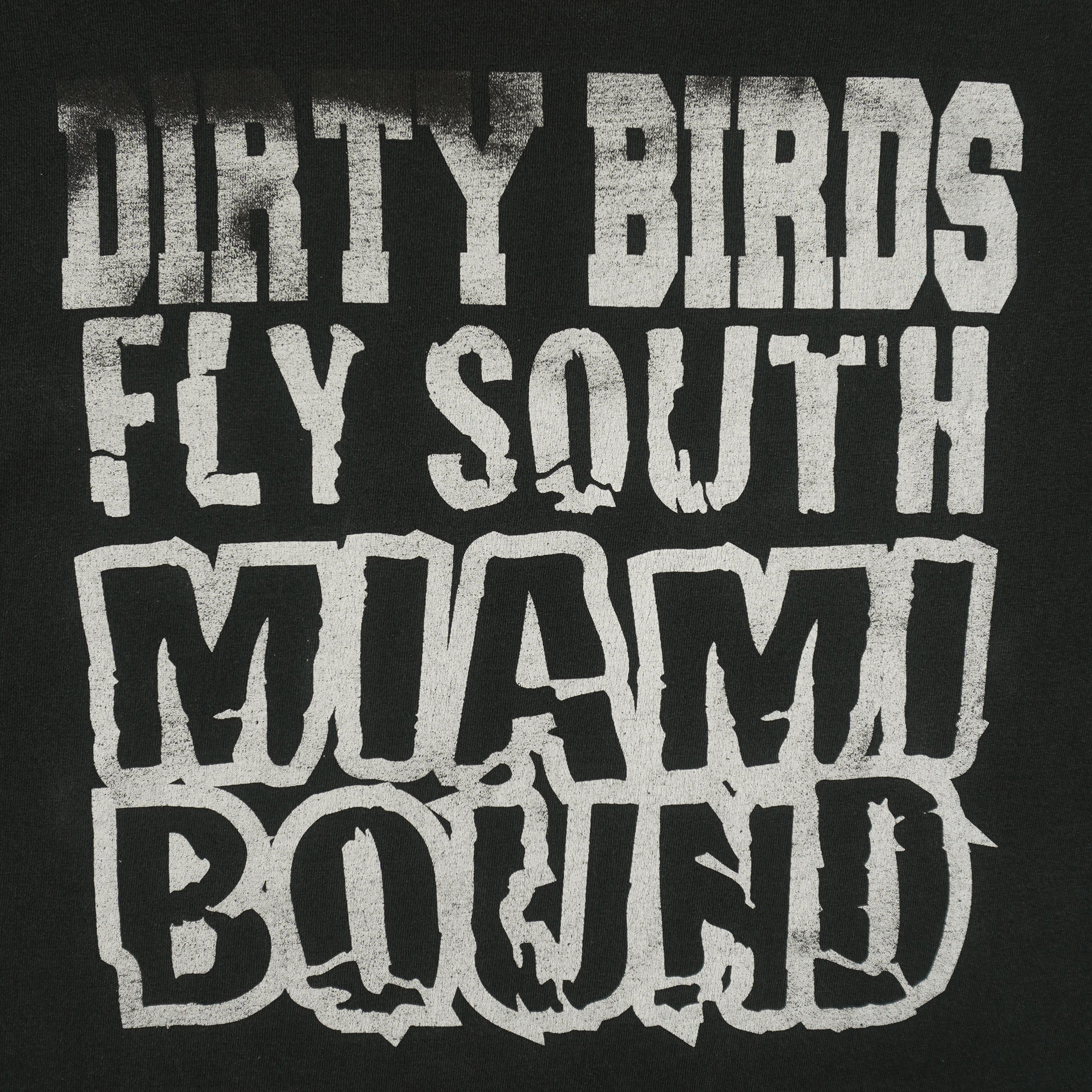 NFL (Jerzees) - Atlanta Hawks Do The Dirty Bird Spell-Out T-Shirt 1990s X-Large Vintage Retro Baseball