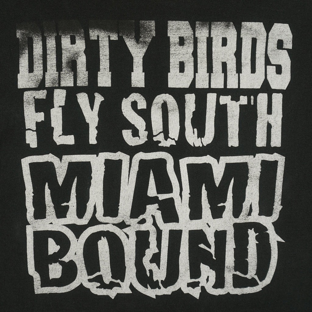 NFL (Jerzees) - Atlanta Hawks Do The Dirty Bird Spell-Out T-Shirt 1990s X-Large Vintage Retro Baseball
