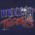 MLB (Fruit Of The Loom) - Detroit Tigers Single Stitch T-Shirt 1993 X-Large Vintage Retro Baseball