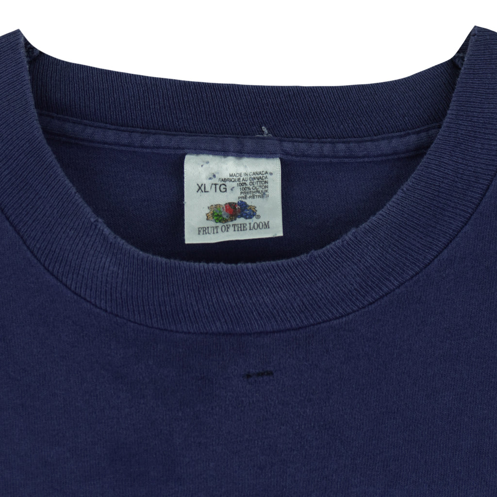MLB (Fruit Of The Loom) - Detroit Tigers Single Stitch T-Shirt 1993 X-Large Vintage Retro Baseball