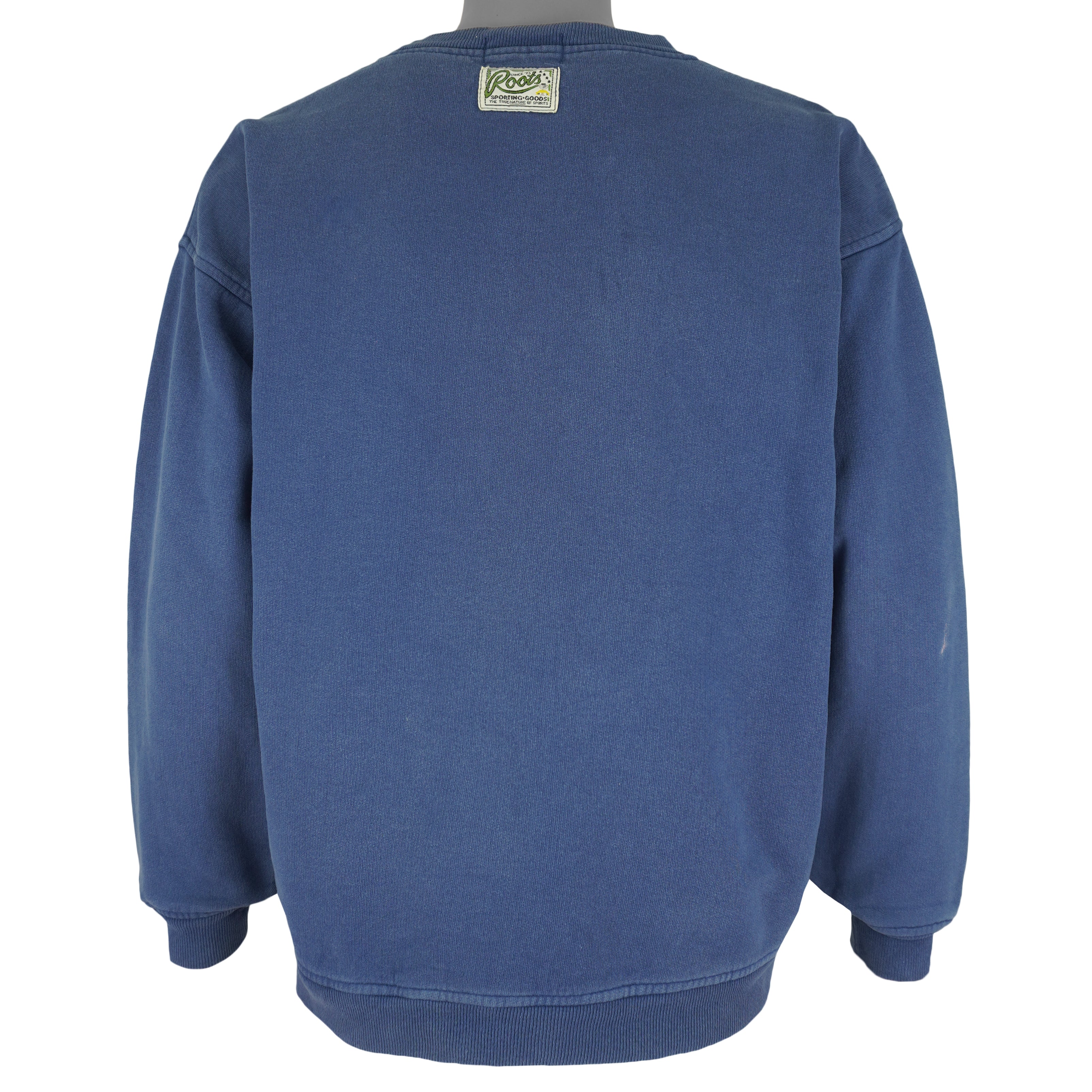 Vintage - Roots Sporting Goods Crew Neck Sweatshirt 1980s Medium Vintage Retro