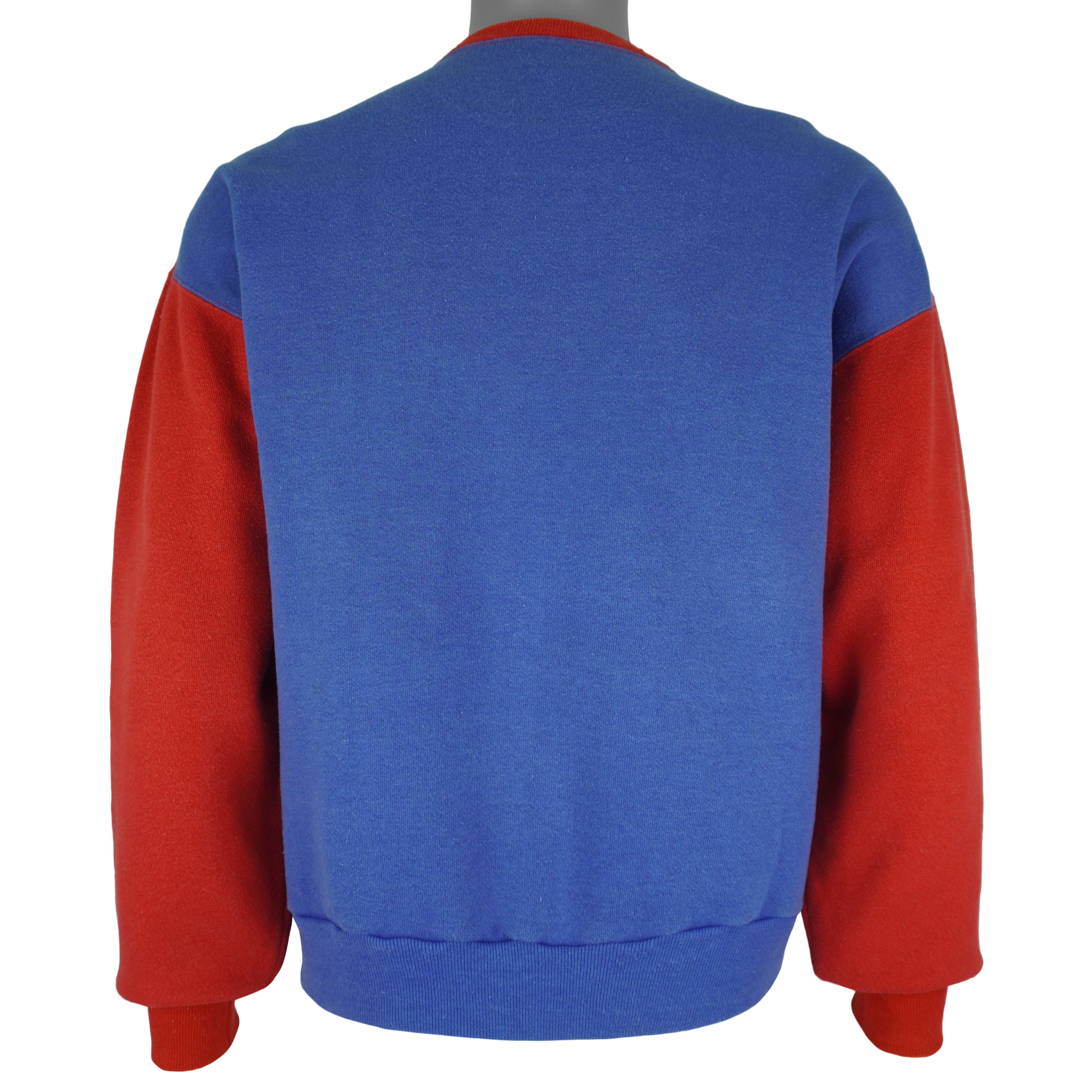 Vintage - Red & Blue Pepsi Cola Sweatshirt 1990s Medium Vintage Retro