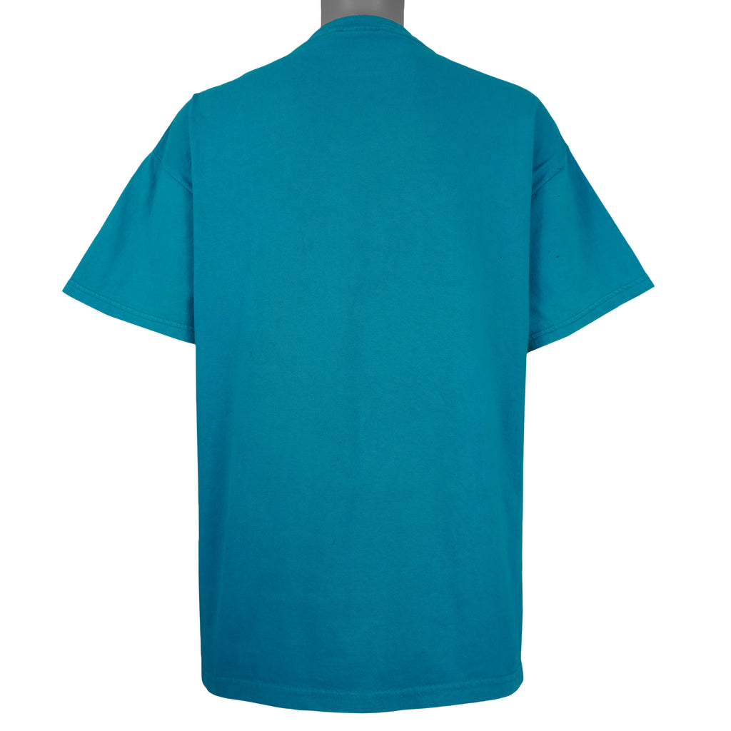 NBA (Magic Johnson T's) - Charlotte Hornets T-Shirt 1990s X-Large Vintage Retro Basketball