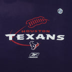 Reebok - Houston Texans Crew Neck Sweatshirt 1990s XX-Large Vintage Retro Football