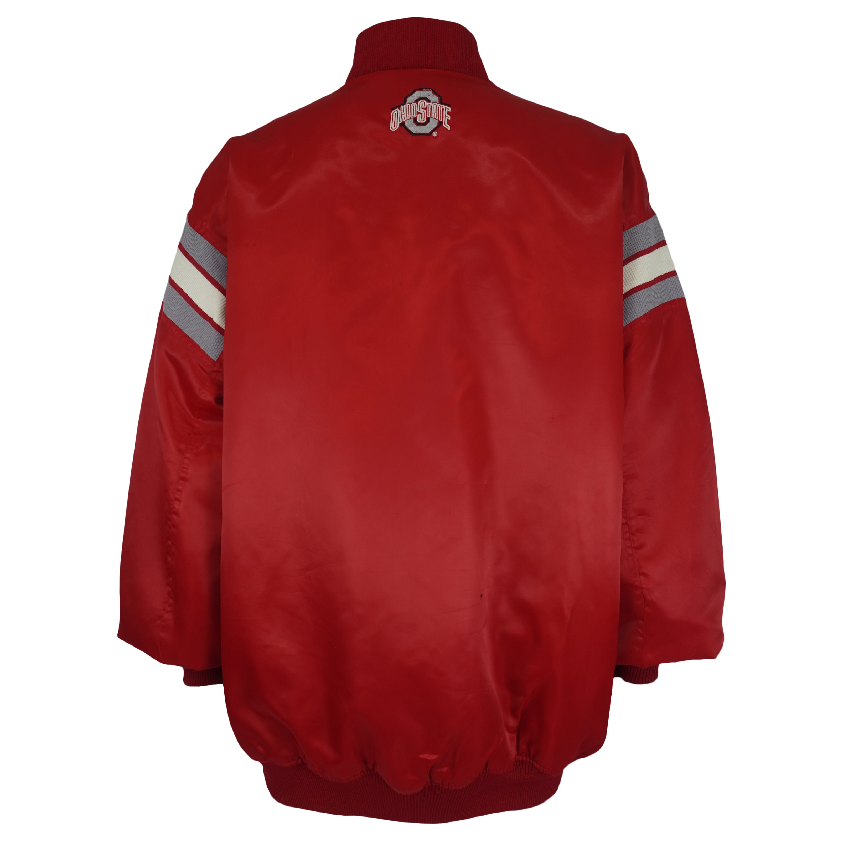 NCAA (Colosseum) - Ohio State Buckeyes Satin Jacket 1990s XX-Large Vintage Retro