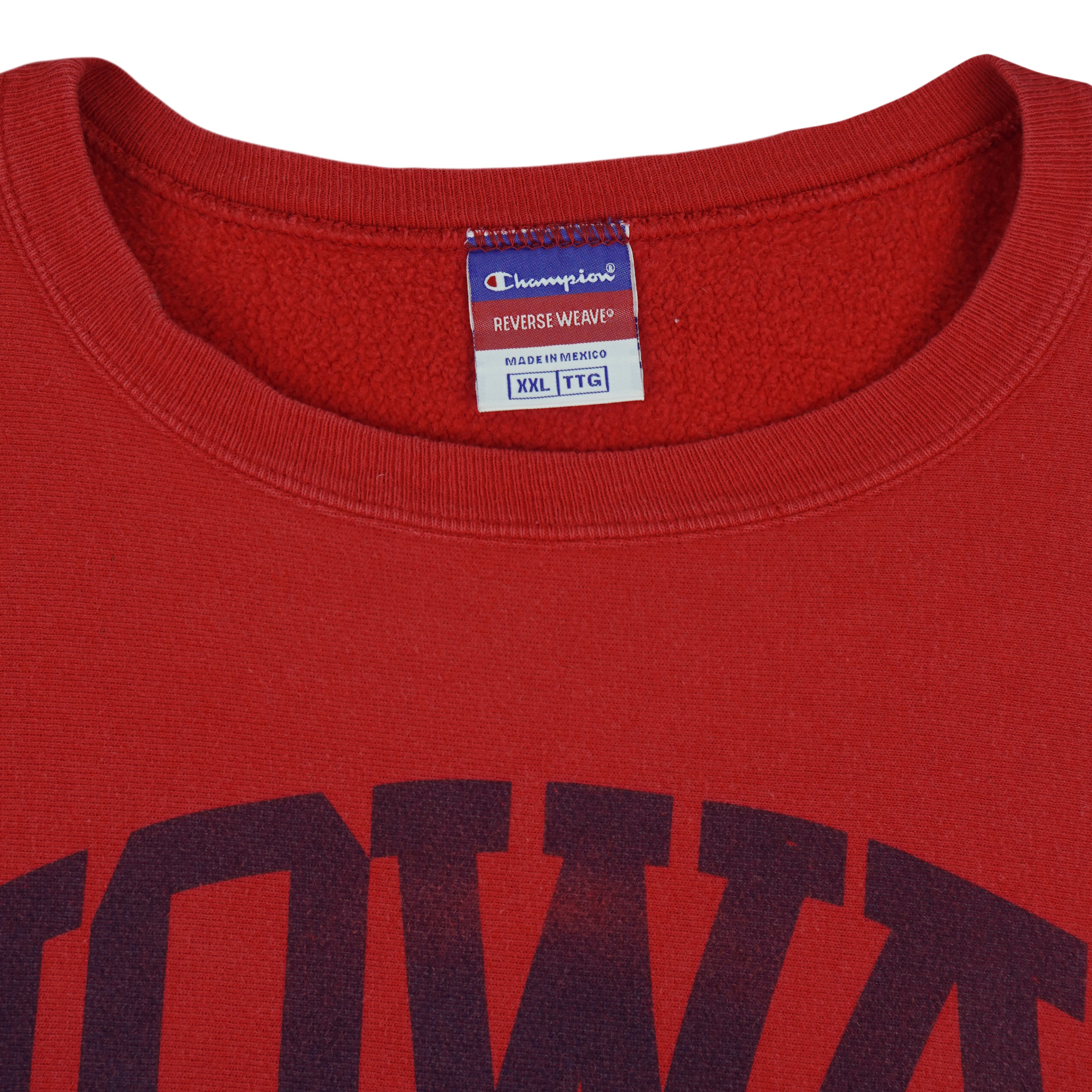 Champion - Iowa State Cyclones Crew Neck Sweatshirt 1990s XX-Large Vintage Retro