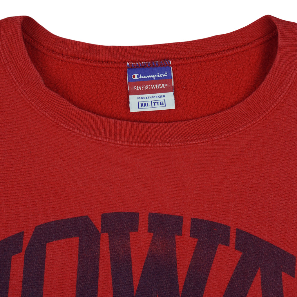 Champion - Iowa State Cyclones Crew Neck Sweatshirt 1990s XX-Large Vintage Retro