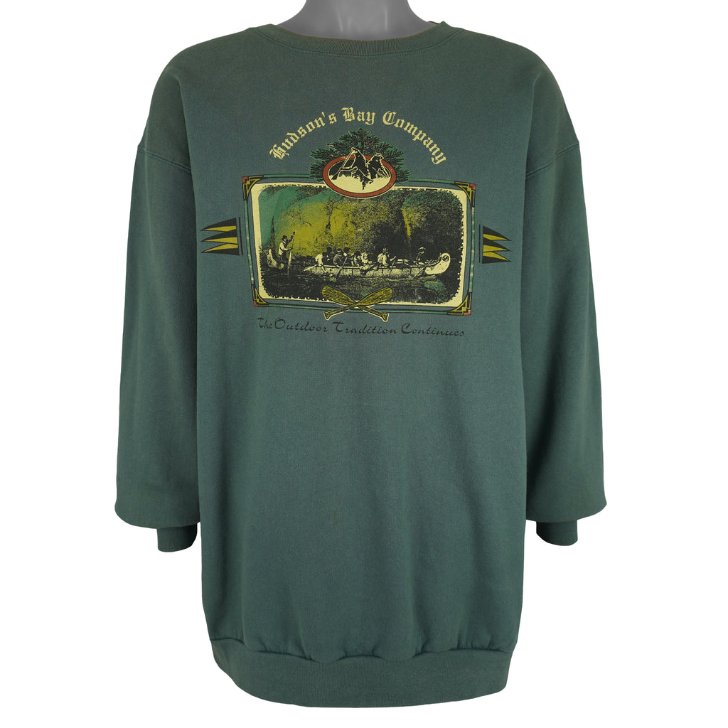 Vintage (Heritage) - Hudson’s Bay Company Sweatshirt 1990s X-Large Vintage Retro