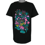 Vintage (Fruit Of The Loom) - Flowers T-Shirt 1990s X-Large