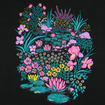 Vintage (Fruit Of The Loom) - Flowers T-Shirt 1990s X-Large Vintage Retro