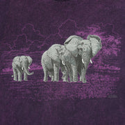 Vintage (Keehn Scene) - Nature Wonder Elephant Animal Printed T-Shirt 1990s X-Large Vintage Retro