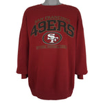 NFL (Lee) - San Francisco 49ers Sweatshirt 1990s XX-Large Vintage Retro Football