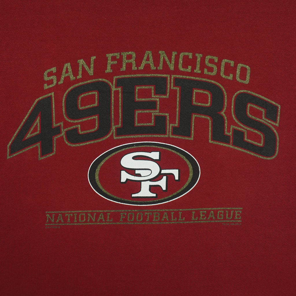 NFL (Lee) - San Francisco 49ers Sweatshirt 1990s XX-Large Vintage Retro Football