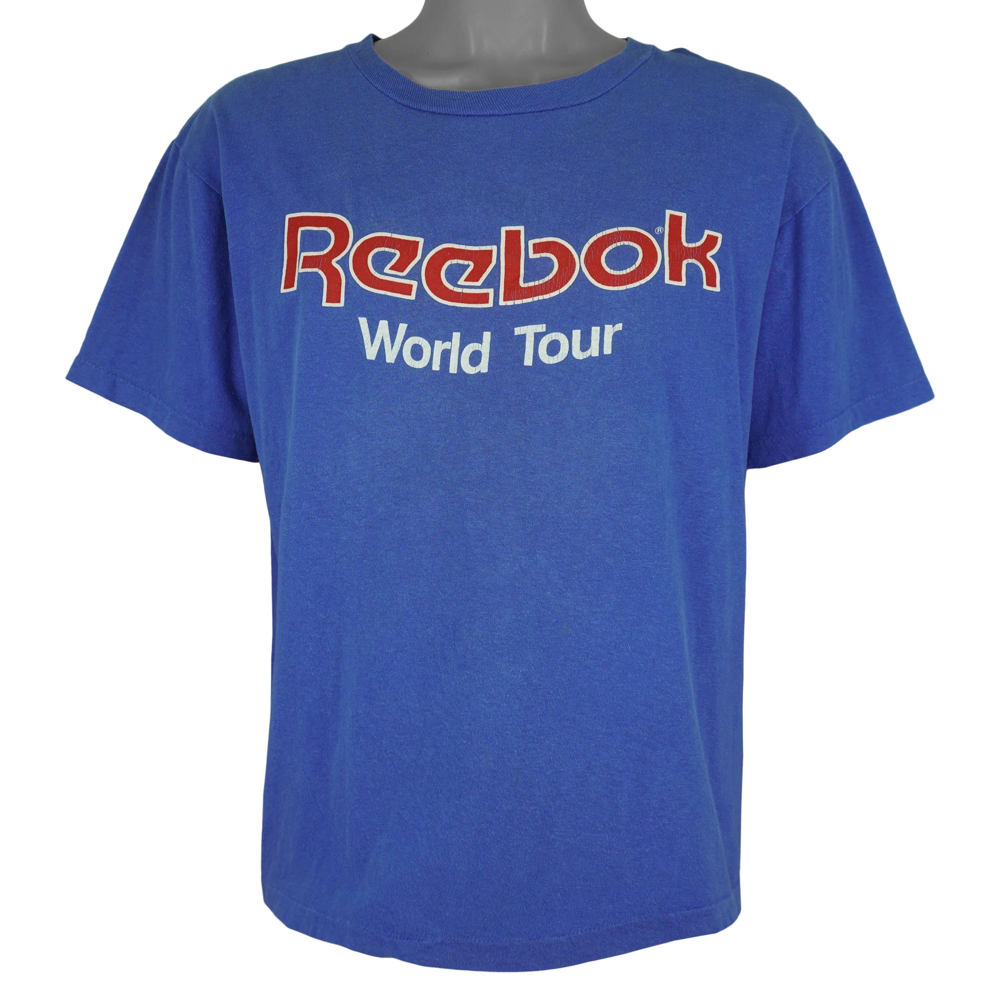 Reebok - Olympics World Tour T-Shirt 1988 X-Large Vintage Retro