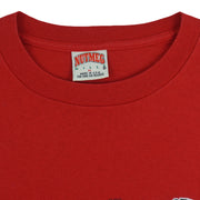 NBA (Nutmeg) - Chicago Bulls Basketball Court Single Stitch T-Shirt 1990s X-Large Vintage Retro Basketball