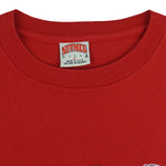 NBA (Nutmeg) - Chicago Bulls Basketball Court Single Stitch T-Shirt 1990s X-Large Vintage Retro Basketball