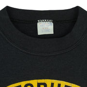 NFL (Trench) - Pittsburgh Steelers Helmet Crew Neck Sweatshirt 1990s Medium Vintage Retro Football