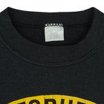 NFL (Trench) - Pittsburgh Steelers Helmet Crew Neck Sweatshirt 1990s Medium Vintage Retro Football