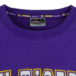 NCAA (Colosseum) - LSU Tigers Embroidered Crew Neck Sweatshirt 2000s Large Vintage Retro