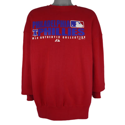 MLB (Majestic) - Philadelphia Phillies Crew Neck Sweatshirt 2007 XX-Large