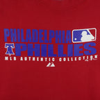 MLB (Majestic) - Philadelphia Phillies Crew Neck Sweatshirt 2007 X-Large Vintage Retro Baseball