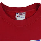 MLB (Majestic) - Philadelphia Phillies Crew Neck Sweatshirt 2007 X-Large Vintage Retro Baseball