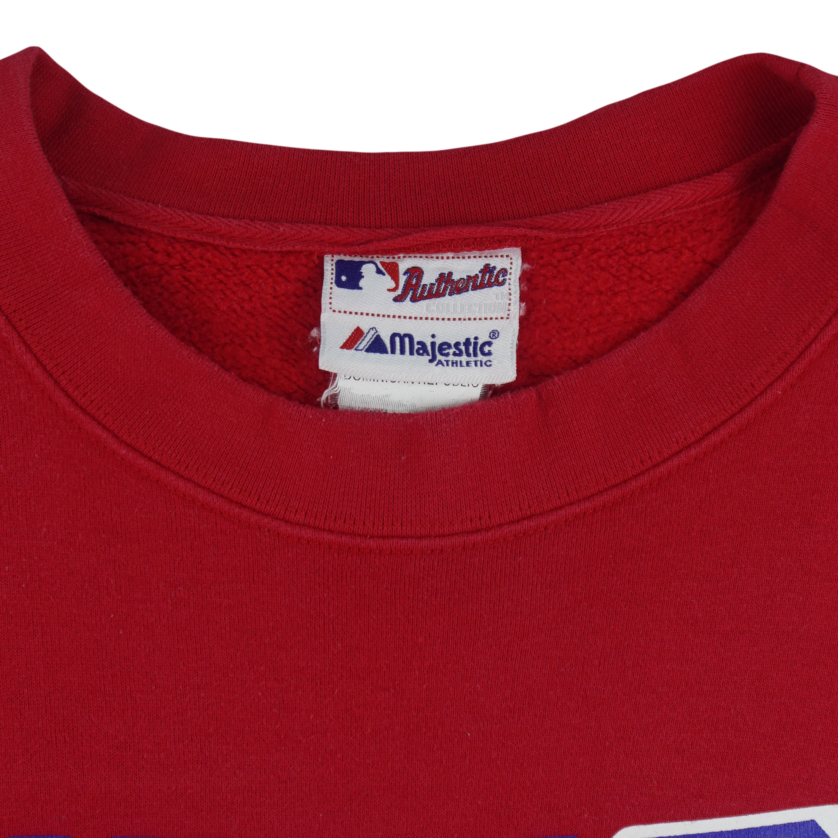 MLB (Majestic) - Philadelphia Phillies Crew Neck Sweatshirt 2007 X-Large Vintage Retro Baseball