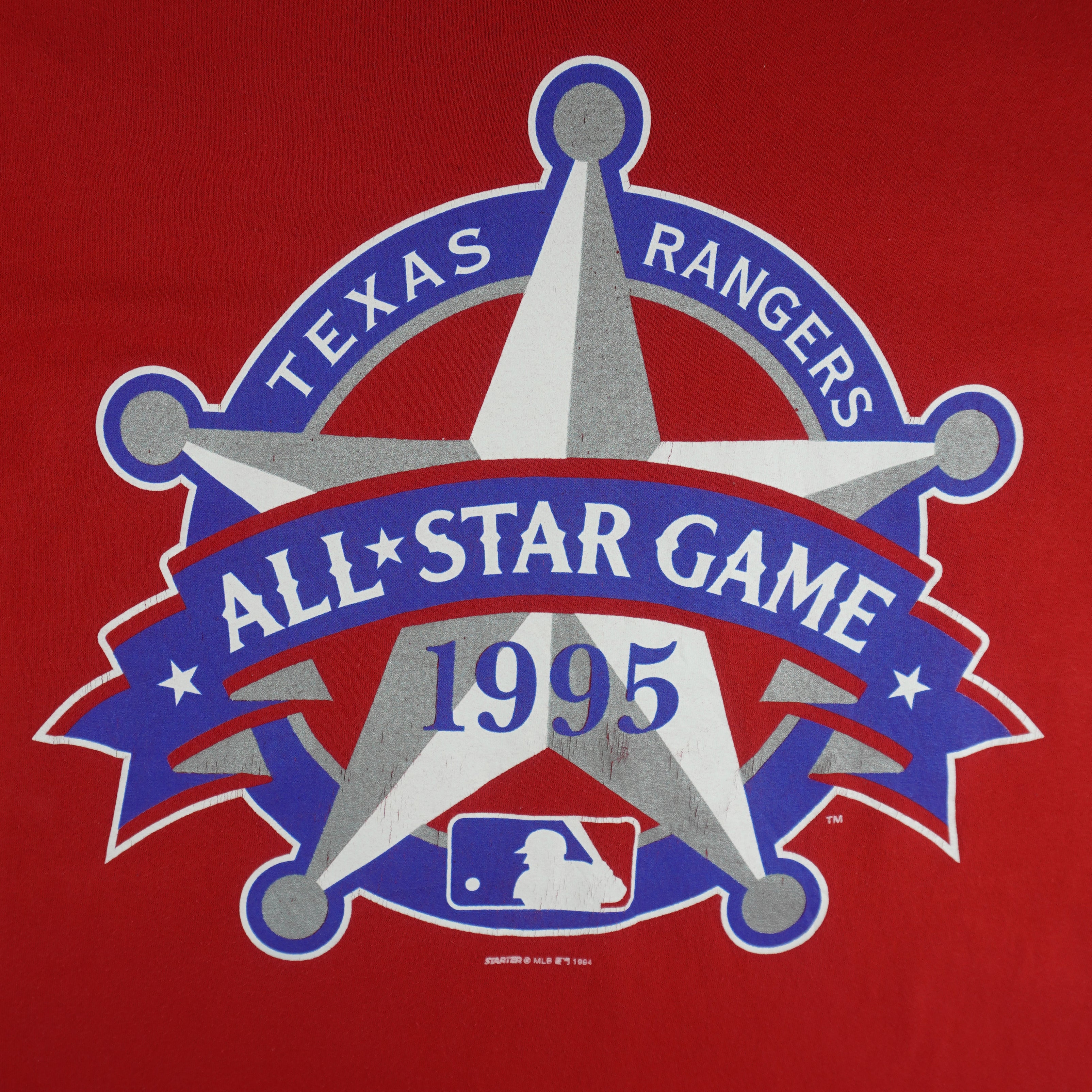 Starter - Texas Rangers All Star Game T-Shirt 1994 X-Large Vintage Retro Baseball