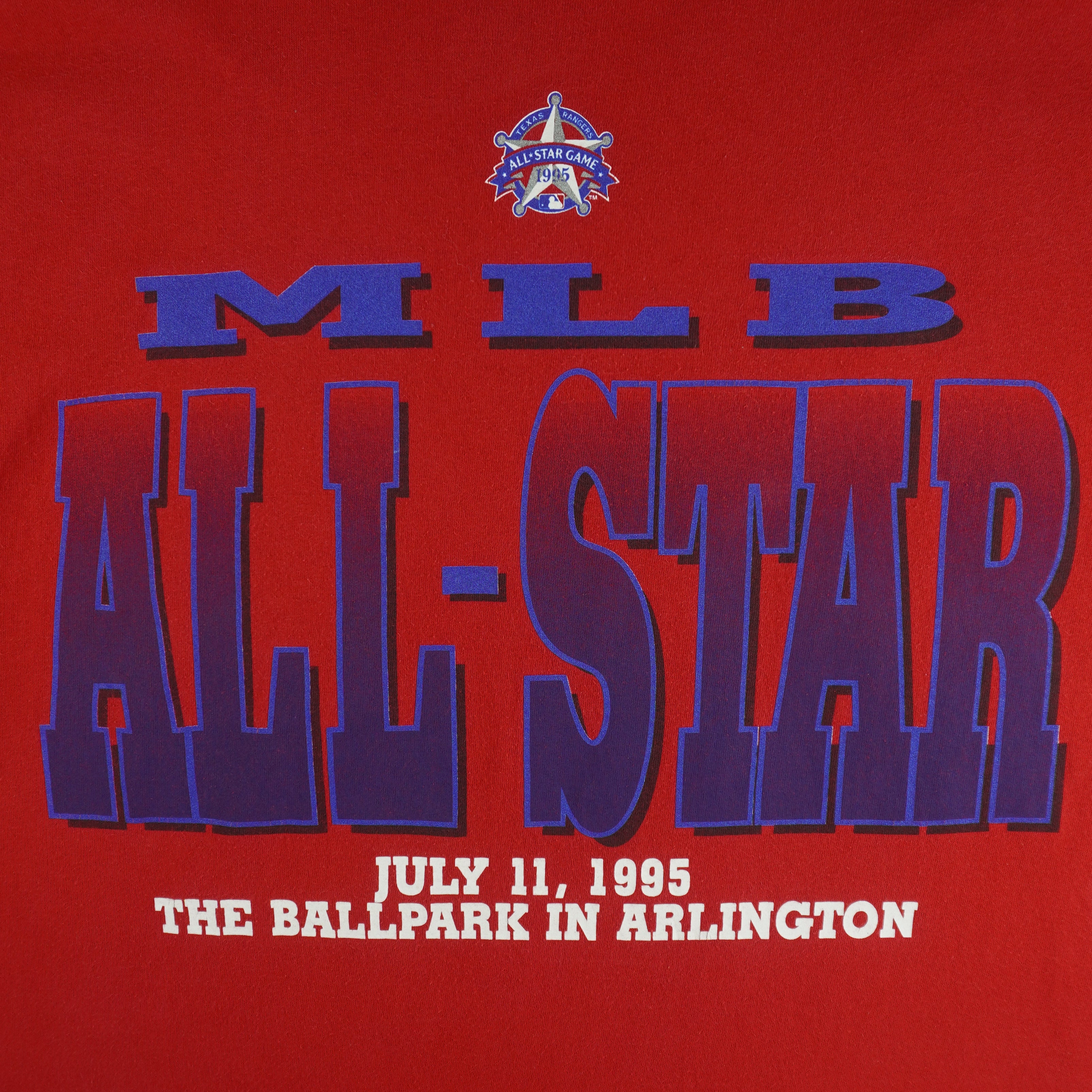 Starter - Texas Rangers All Star Game T-Shirt 1994 X-Large Vintage Retro Baseball