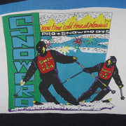 Vintage - Snow Pro Crew Neck Sweatshirt 1990s Medium Vintage Retro